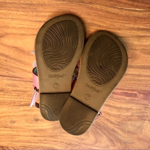 Cat & Jack Rainbow Flower Sandals - Picture 7 of 7